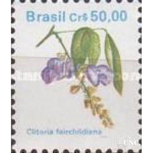 Бразилия 1990 стандарт флора цветы ** о