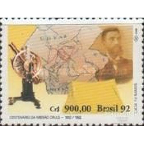 Бразилия 1992 Л. Круис экспедиция люди карта теодолит геология ** м