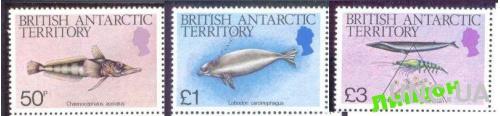 Британия БАТ 1984 морская фауна Антарктика ** о