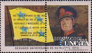 Чили 1971 генерал Шнейдер люди армия униформа ** о