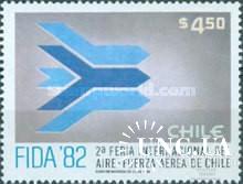 Чили 1981 ФИДА-81 авиасалон авиация самолеты ** о