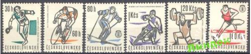 ЧССР 1963 спорт л/а вело мотоцикл теннис штанга лыжи ** о