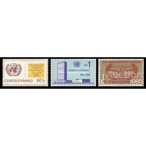 ЧССР 1965 ООН ** о