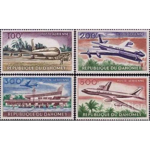 Дагомея 1963 гражданская авиация самолеты аэропорт ** о