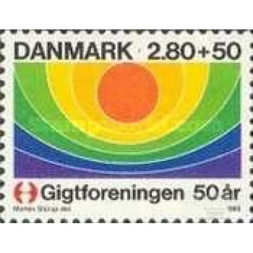Дания 1986 Общество ревматологов медицина ** о
