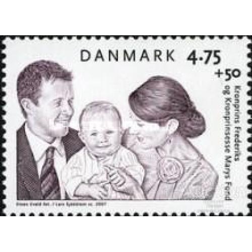 Дания 2007 королевская семья короли дети люди ** м