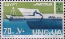 Египет 1980 Суэцкий канал корабли флот ** о
