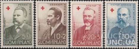 Финляндия 1956 люди Красный Крест медицина ** о