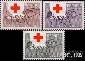 Финляндия 1963 Красный Крест медицина ** о