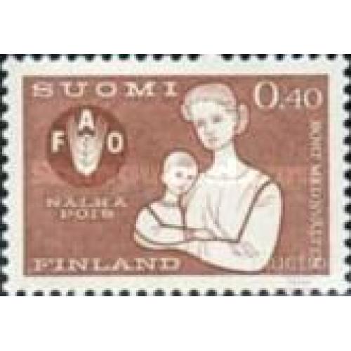 Финляндия 1963 ООН Борьба с голодом дети ** о