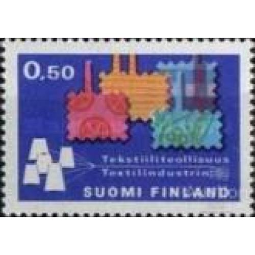 Финляндия 1970 текстиль ** о