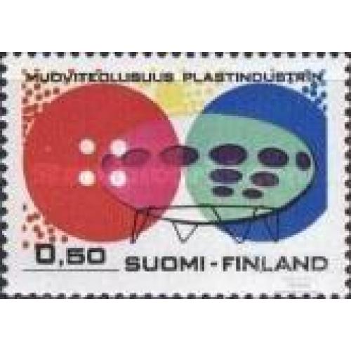 Финляндия 1971 Индустрия пластмасс ** о