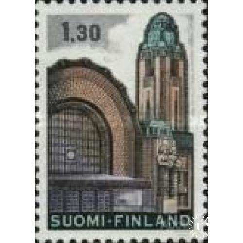 Финляндия 1971 ж/д вокзал Хельсинки ** о