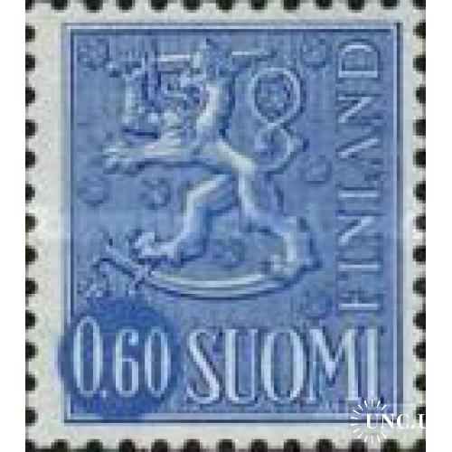 Финляндия 1973 стандарт 0,60 герб лев ** о