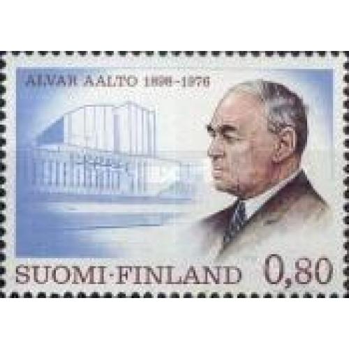 Финляндия 1976 Alvar Aalto архитектор люди ** о
