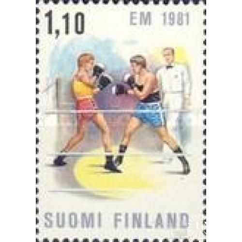 Финляндия 1981 спорт бокс ЧЕ ** о