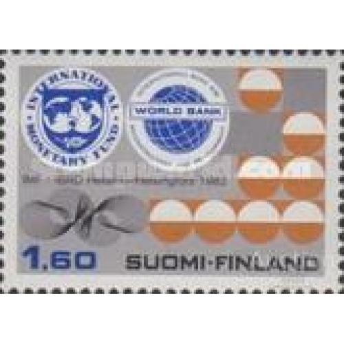 Финляндия 1982 Международный валютный фонд МВФ деньги банк ** о