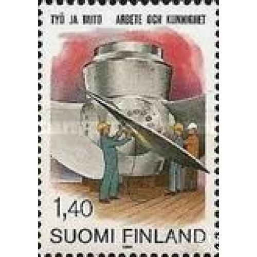 Финляндия 1984 наука и промышленность флот ГЭС ** о