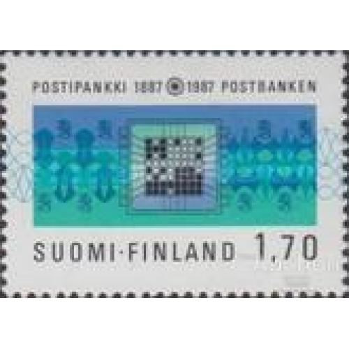 Финляндия 1987 Почтовый банк почта деньги монеты ** о