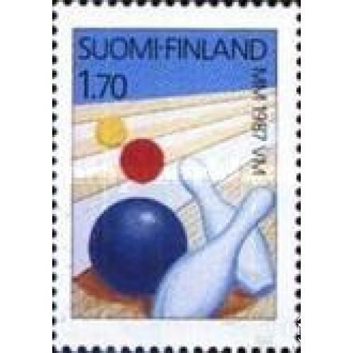 Финляндия 1987 спорт боулинг ЧМ ** о