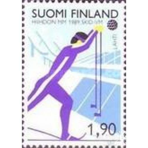 Финляндия 1989 спорт лыжи ЧМ ** о
