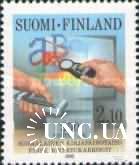 Финляндия 1992 печать полиграфия пресса книги деньги оптика линзы ** о