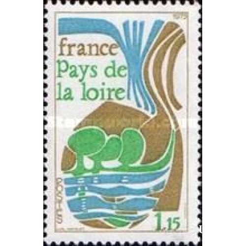 Франция 1975 Луара море флора Регионы ** о