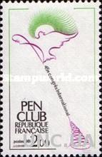 Франция 1981 ПЕН-Клуб писатели проза поэзия пресса птицы ** о