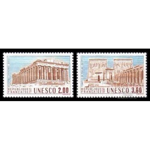 Франция 1987 архитектура ЕС ЮНЕСКО UNESCO Мировое наследие Греция Египет история ** о