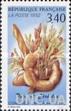 Франция 1992 конгресс по с/х флора хлеб пшеница цветы ** о