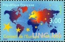 Франция 1999 50 лет ЕС Европа карта ** о