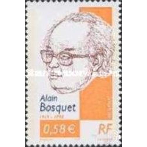 Франция 2002 поэт Alain Bosquet известные люди ** м