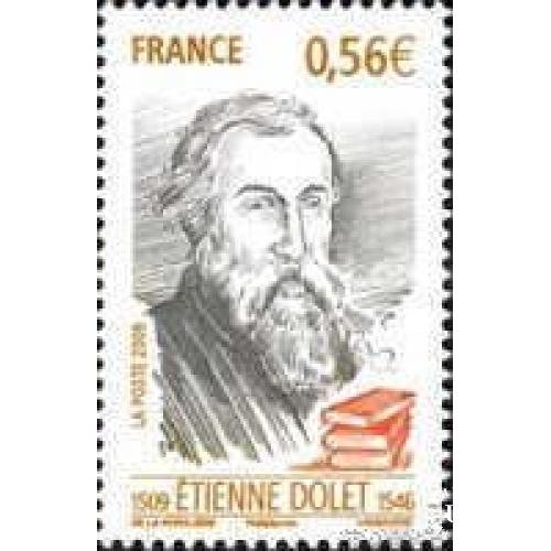 Франция 2009 Этьен Доле писатель, поэт, издатель, гуманист филолог известные люди ** м