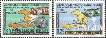 Гаити 1970 ГЭС энергия ЛЭП карта ** о