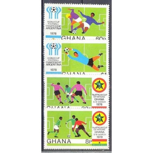 Гана 1978 спорт ЧМ футбол ** о