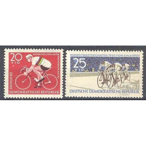 ГДР 1960 спорт вело гонка велосипед ** есть кварт о