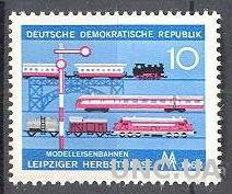ГДР 1968 железная дорога ж/д паровоз ** о