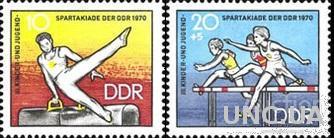 ГДР 1970 спорт л/а гимнастика ** о