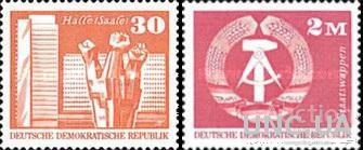ГДР 1973 стандарт герб архитектура ** о