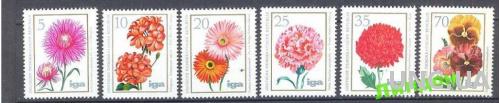 ГДР 1975 флора цветы ** со