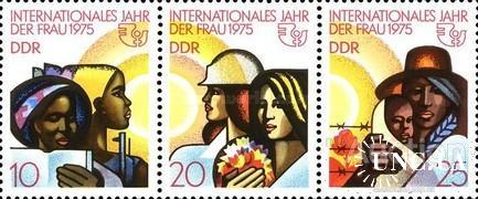 ГДР 1975 ООН Международный Год женщины сцепка ** с