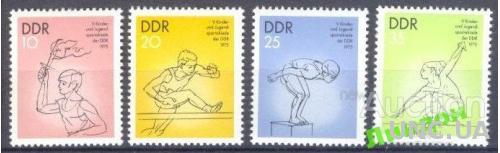 ГДР 1975 спорт л/а гимнастика ** со