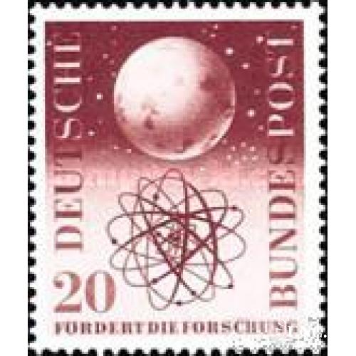 Германия 1955 наука атом космос астрономия Земля ** о