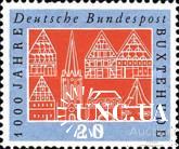 Германия 1959 город Букстехуде архитектура ** о