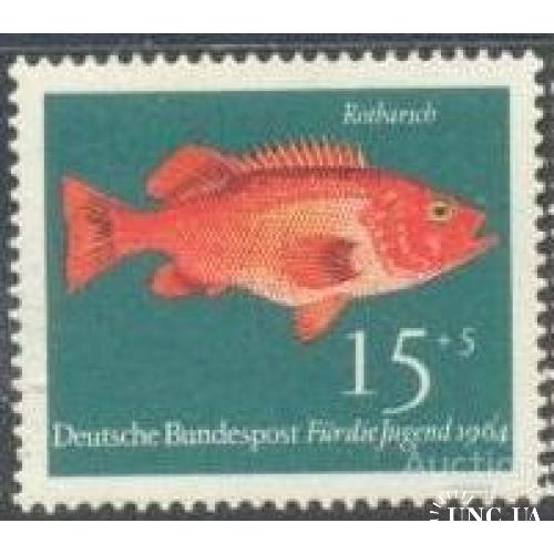 Германия 1964 морская фауна рыбы 1м ** м