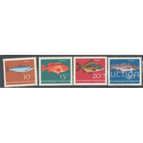 Германия 1964 морская фауна рыбы ** ом