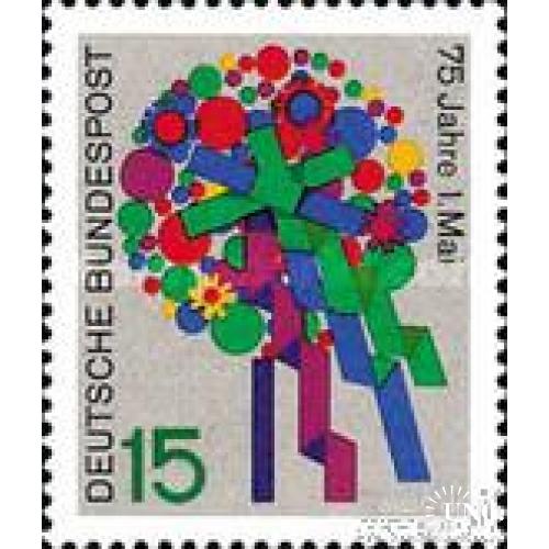 Германия 1965 1 Мая флора цветы ** ом