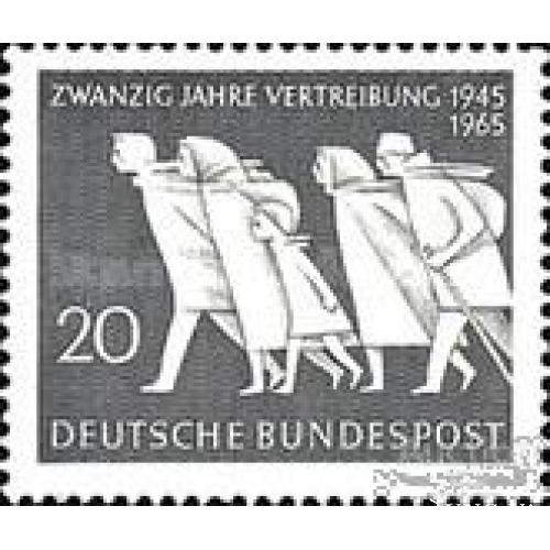 Германия 1965 Год беженцев ООН ** ом