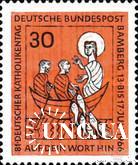 Германия 1966 День религии Иисус рыба рыбалка лодки флот ** о