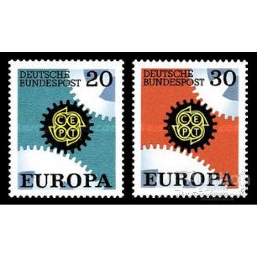 Германия 1967 Европа Септ ** м